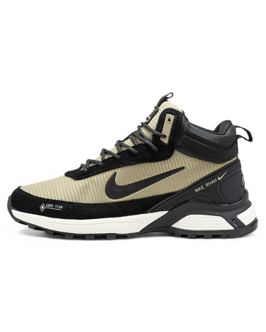 Nike Rivah Gore Tex Beige Black With FUR buy with delivery in Ukraine