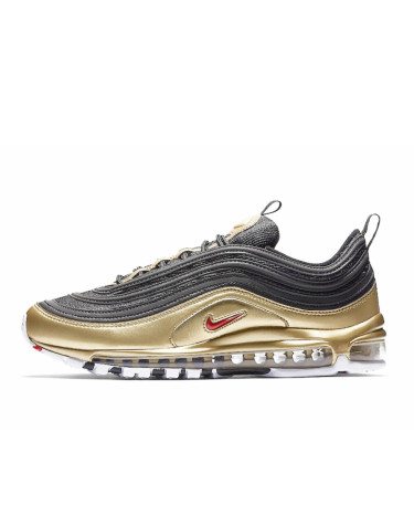 Nike 97 white and gold top