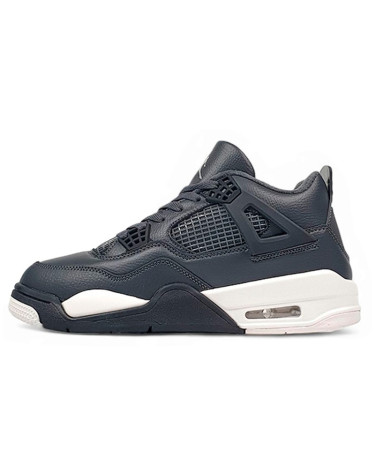 Jordan 4 Grey Black White Winter