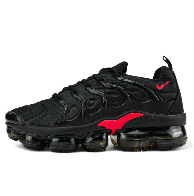 Nike vapormax plus women's black and red online