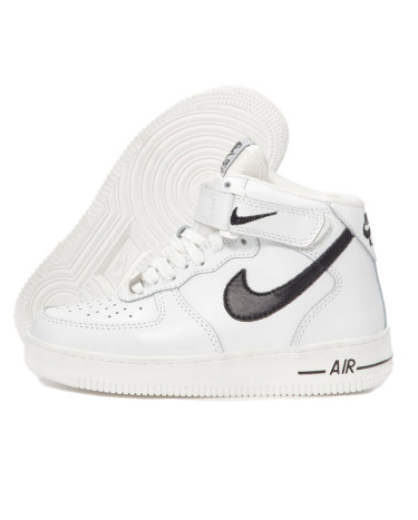 Nike Air Force 1 High White Black Winter