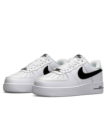 Nike Air Force 1 Low White Black Winter Fur
