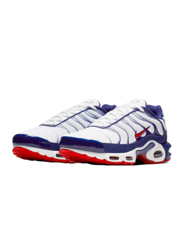 Red white and blue air max plus on sale