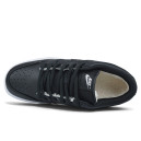 Nike Dunk Low Black White Winter з ХУТРОМ