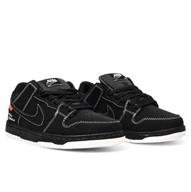 Nike SB Dunk Low AE 86 Black White З ХУТРОМ