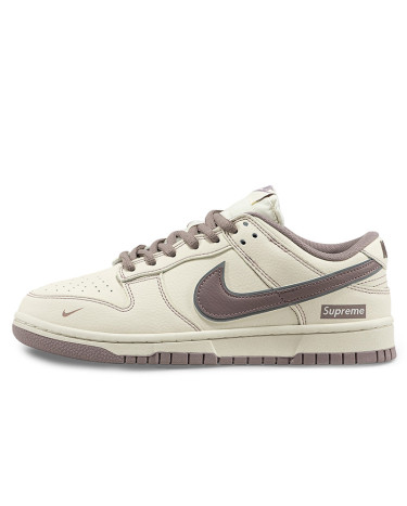 Nike SB Dunk Low x Supreme Double Swoosh Beige