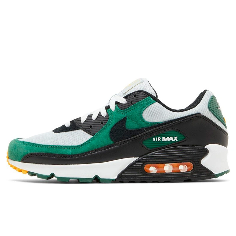 Green Nike Air Max Verona Leather And Nubuck Sneakers Nike Air Max
