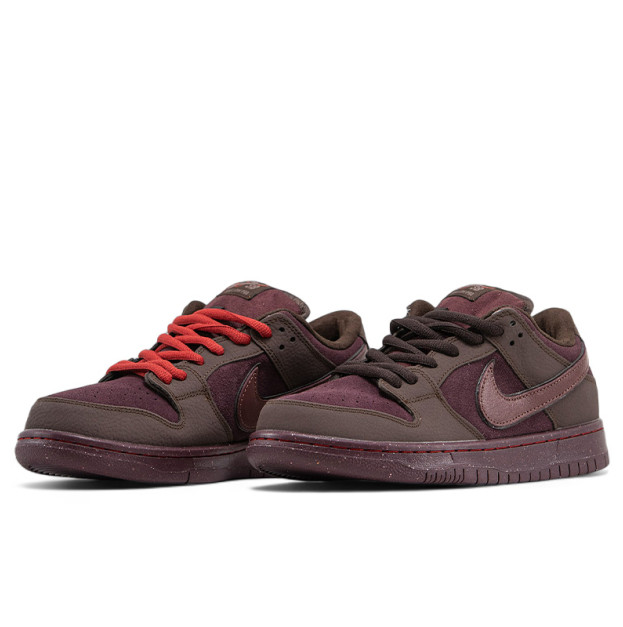 Nike SB Dunk Low City of Love Burgundy Crush FN0619-600