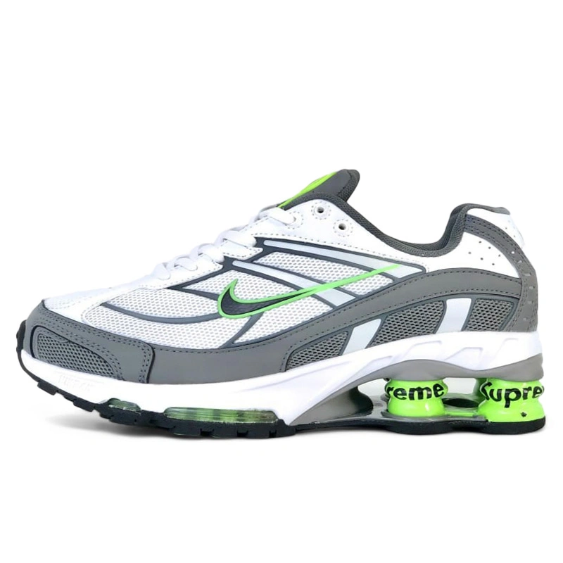 Nike Shox Ride 2 x Supreme White Grey Green buy with