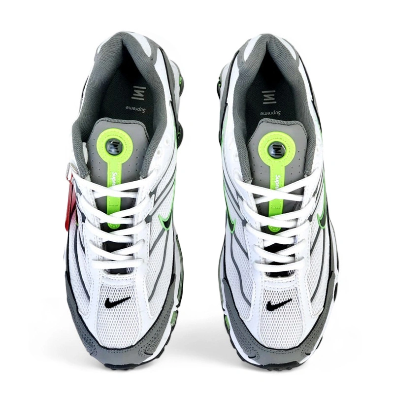 Nike Shox Ride 2 x Supreme White Grey Green buy with