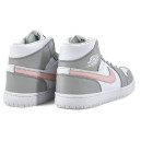 Jordan 1 Retro Mid Custom Light Grey