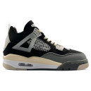 Jordan 4 Retro Black Beige Grey