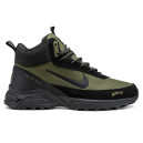 Nike Rivah Gore-Tex Khaki Black З ХУТРОМ