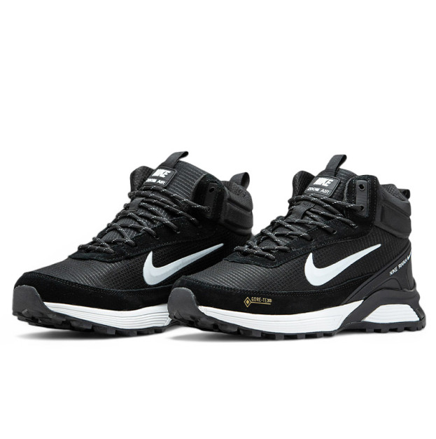 Nike Rivah Gore-Tex Black White With FUR
