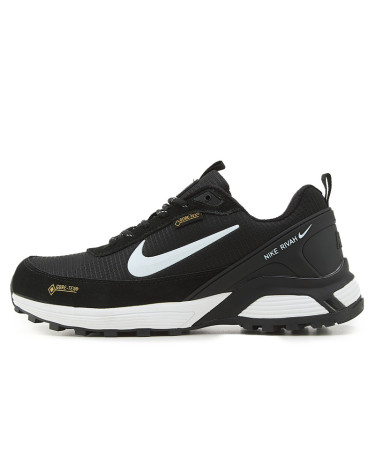 Nike Rivah Gore-Tex Black White Two С МЕХОМ