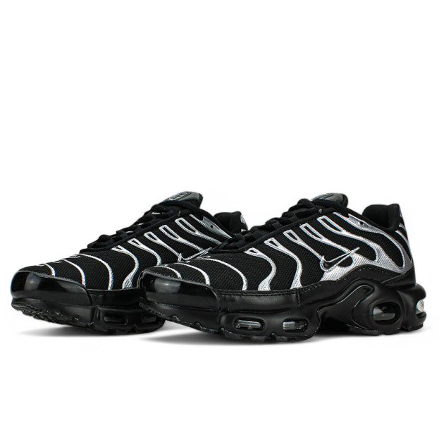 Nike Air Max Plus Black Metallic Silver