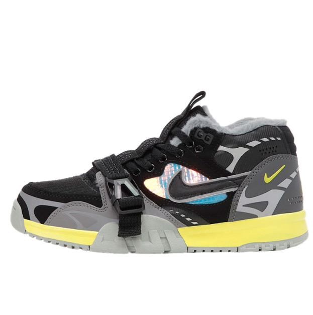 Nike Air Trainer 1 SP Black Grey Yellow Winte Fur