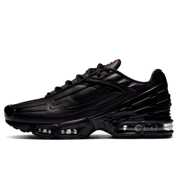 Nike Max Plus 3 Leather Triple Black CK6716-001