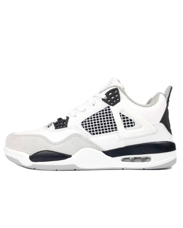 Jordan 4 Retro White Black Termo Fleece