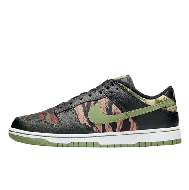 Nike Dunk Low Black Multi Camo DH0957-001