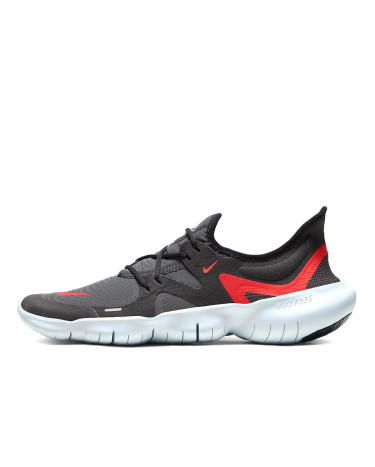 Nike Free RN 5.0 Black Bright Crimson AQ1289-009