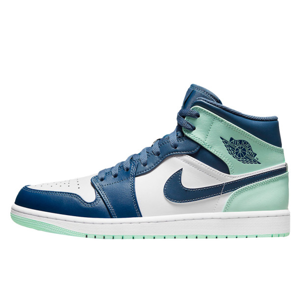 Jordan 1 Mid Mystic Navy Mint Foam 554724-413
