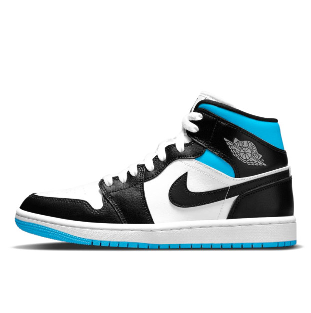 Jordan 1 Mid University Black White BQ6472-102