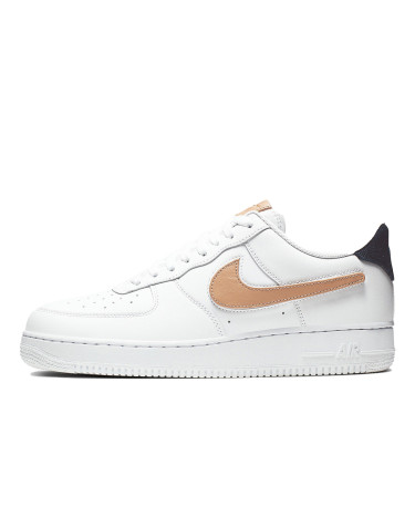 Nike Air Force 1 Low Removable Swoosh Pack White Vachetta Tan CT2253-100