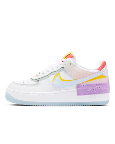 Nike Air Force 1 Shadow White Hydrogen Blue Purple CW2630-141