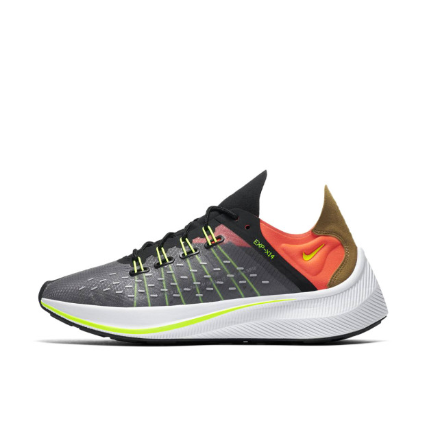 Nike EXP-X14 Black Volt Total Crimson AO1554-001