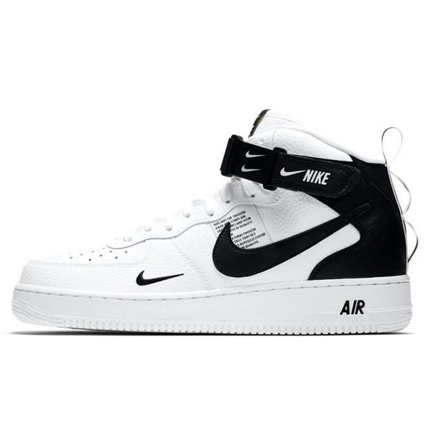 Nike Air Force 1 07 Mid LV8 Utility White Black 804609-103