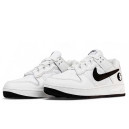 Nike Air Force 1 low In Yan White Black Winter З ФЛІСОМ