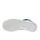 Nike Air Force 1 High White Black Logo Winter Fur