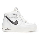 Nike Air Force 1 High White Black Winter Fur