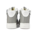 Nike Air Force 1 High Grey White Winter З ХУТРОМ