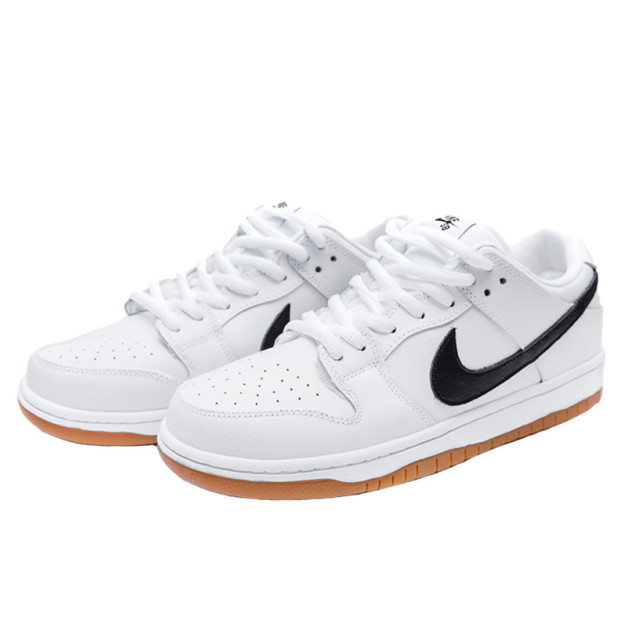 Nike SB Dunk Low White Black Winter FUR