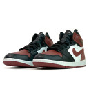 Jordan 1 Retro High Burgundy Black Winter З ХУТРОМ