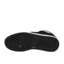 Jordan 1 Retro Mid Black White Winter З ХУТРОМ