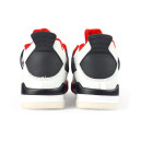 Jordan 4 White Red Winter С МЕХОМ
