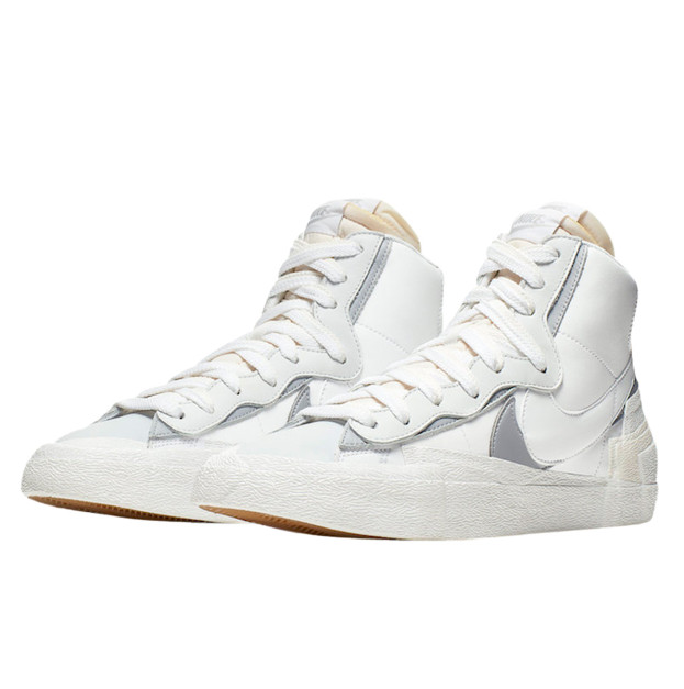 Nike Blazer Mid sacai White Grey BV0072-100