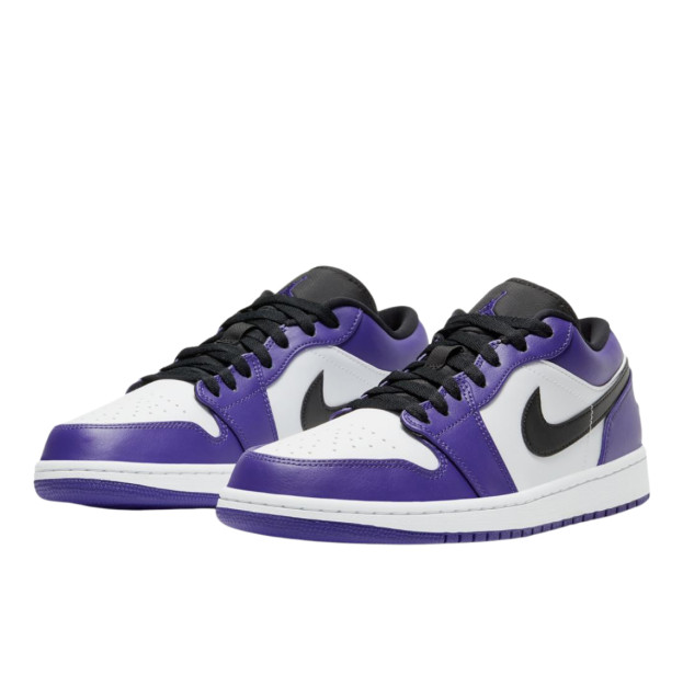Jordan 1 Low Court Purple White 553558-500