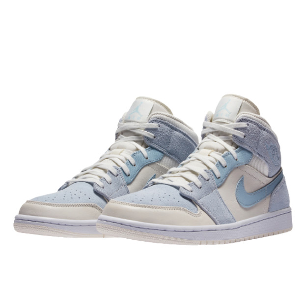 Jordan 1 Mid Mixed Textures Blue DA4666-100