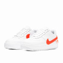 Nike Air Force 1 Jester Trainers White Hyper Crimson CN0139-100