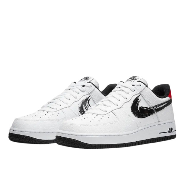 Nike Air Force 1 Low Brushstroke White Black DA4657-100