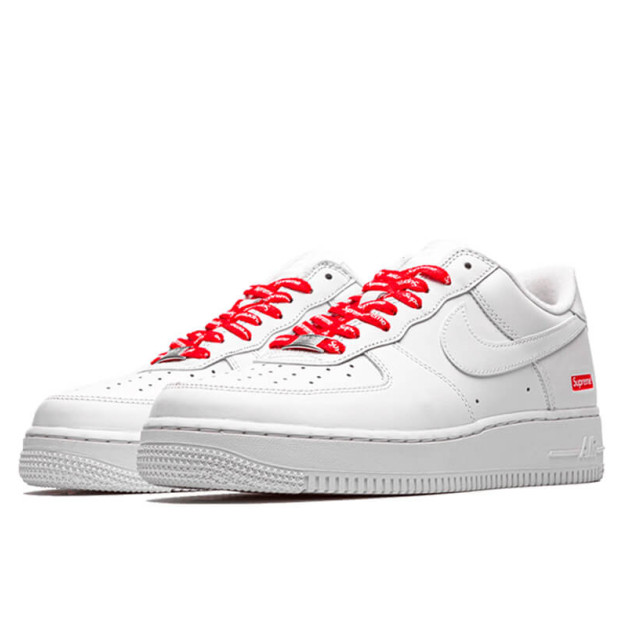 Nike Air Force 1 Low Supreme White CU9225-100