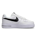 Nike Air Force 1 Low White Black Winter З ХУТРОМ
