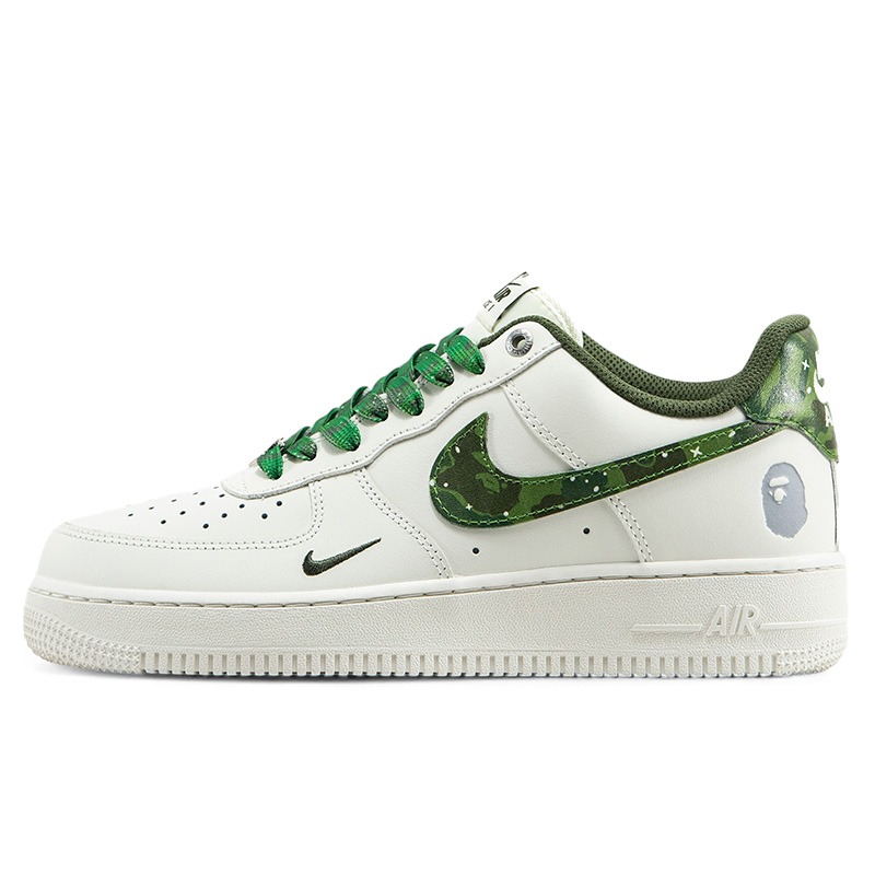 Nike air force 1 green white store