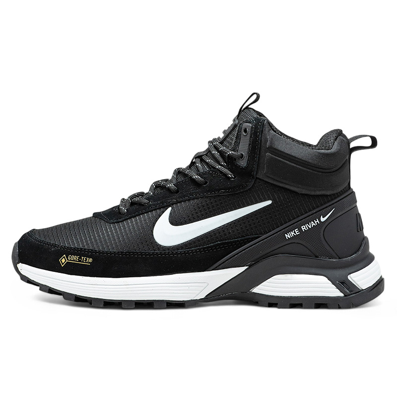 Nike Rivah Gore Tex Black White With FUR buy with delivery in Ukraine