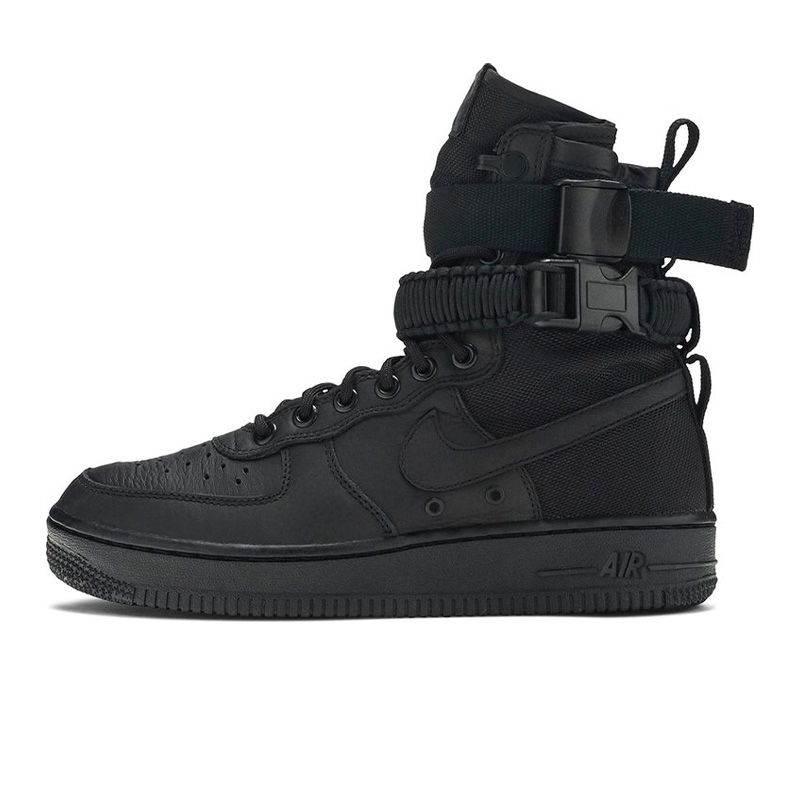Nike SF Air Force 1 High Triple Black 857872 002