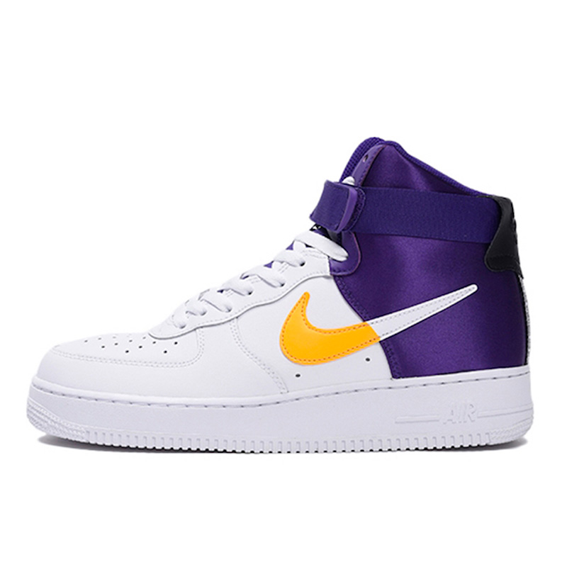Nike air force 1 los angeles lakers top